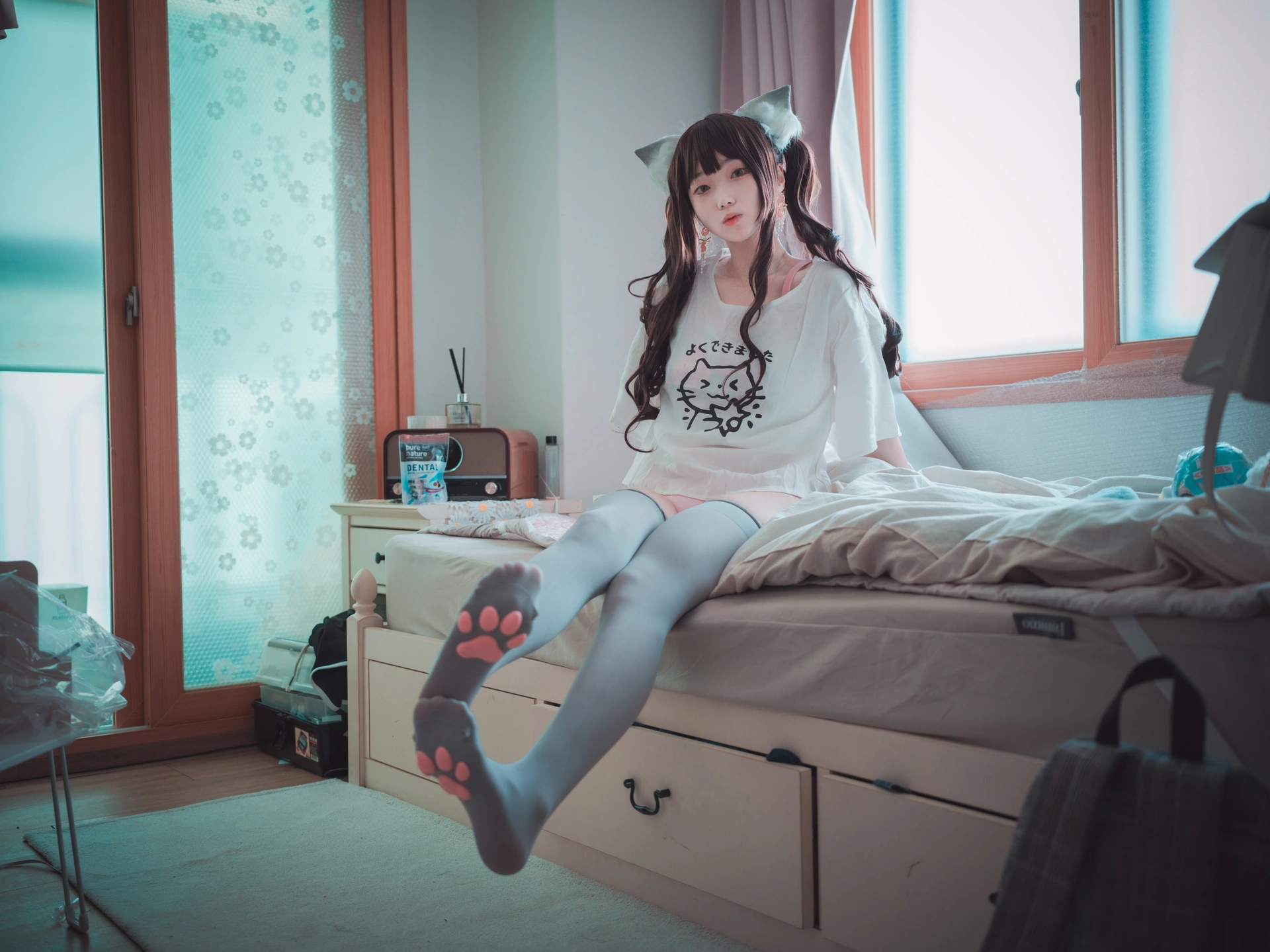 118.[DJAWA] Bambi - The cat I picked up turned into a girl 2