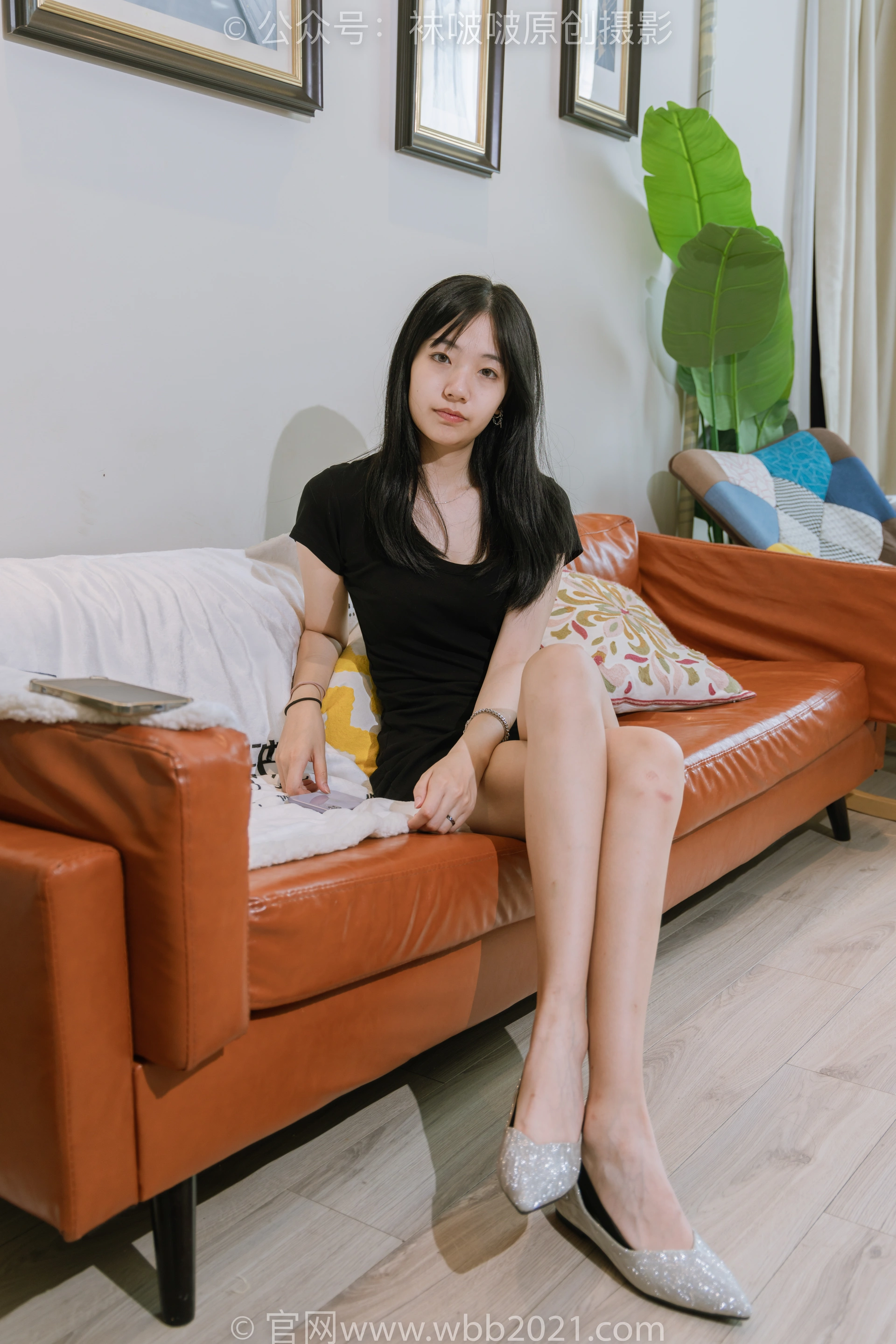 [BoBoSocks袜啵啵] NO.363 小甜豆-两双平底鞋、黑色船袜、白色堆堆丝袜、裸足（花絮版） 3